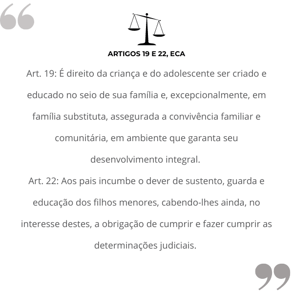 Direito de convivência mútua ECA